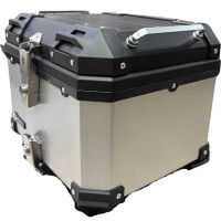 Maletero Spartan 45 Litro Gris Negro Doble Lock