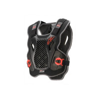 Alpinestars Pechera Alpinestars BionicAction Negro Rojo M/L L