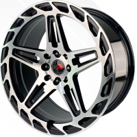 RACER Juego de Rines Racer QC 1824 17X8.08X100/114.3 BMF Et 15 Cb 73,1 17X8