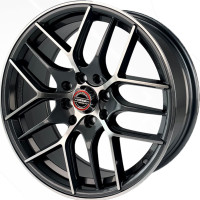 RACER Juego de Rines Racer RGW 5842 16X7.0 case 8X100/114.3 Plata gris  Et 38 Cb 73,1 16X8
