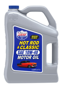 LUCAS ACEITE DE MOTOR HOT ROD & CARROS CLASICOS SAE 10W40 x GALON 