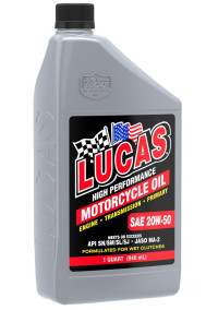  ACEITE MINERAL SAE 20W50 X 1/4 DE ALTO RENDIMIENTO PARA MOTOCICLETAS 