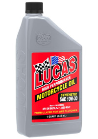  ACEITE SINTETICO SAE 10W30 PARA MOTOCICLETA EN 1/4 