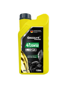  20W50 SN SEMISINTÉTICO LT. GRIZZLY POWER OIL 4T 
