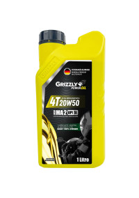 20W50 SL MINERAL LT. GRIZZLY POWER OIL 4T 