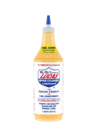 LUCAS ADITIVO DIESEL Y GASOLINA LIMPIA INYECTORES 1/4 (946ml) 