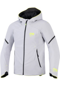Alpinestars Chaqueta Alpinestars Aeroshell Waterproof Gris Amarillo Fluo Talla S 