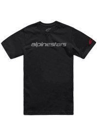 Alpinestars Camiseta Alpinestars Linear Wordmark 2.0 Negro Rojo Talla M Talla M
