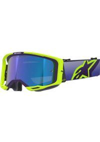Alpinestars Gafas Alpinestars Vision 8 Corp Morado Amarillo Fluor Mirror Azul 