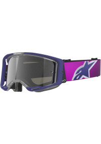Alpinestars Gafas Alpinestars Vision 8 Corp Morado Gris Mirror Plata 