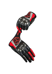 SCOOYCO Guantes Scoyco Mc122 Negro Rojo Talla M 