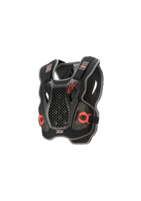  Pechera Alpinestars BionicActn Negro Rojo XL2/XL 