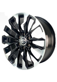  Juego de Rines Racer H 880 F 20X8.5 case: 6H 139.7 Negro cara brillante Et: 25 Cb: 106,1 