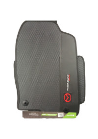 Mazda Tapetes para Mazda CX-5 Sky Active de 3 Piezas Caucho Sintético Personalizado 