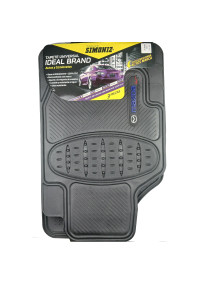 Mazda Tapetes para Mazda 6 de 3 Piezas Caucho PVC Universal 