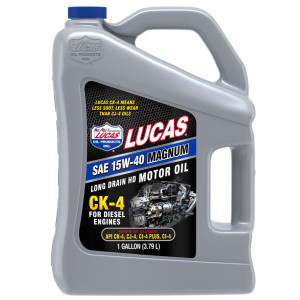 LUCAS ACEITE MINERAL PARA DIESEL 15W40 MAGNUM CK-4 X GALON 