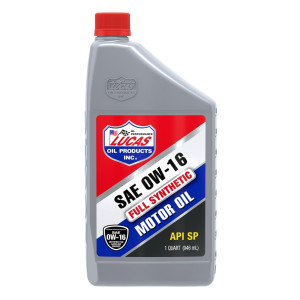 LUCAS ACEITE SINTETICO DE MOTOR SAE 0W-16 API SP 1/4 