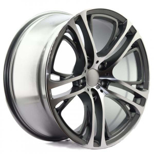 WHEEL 5413 MACHINED DARK GREY 20x5