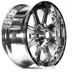 WHEEL EXTREME MUDDER V  CHROME 20x5