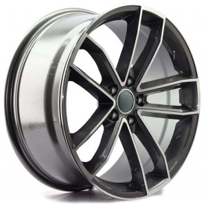 WHEEL D5597 GRAY MACHINED FACE 19x5