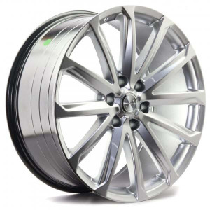 WHEEL 385 FULL HYPER SILVER 22x6