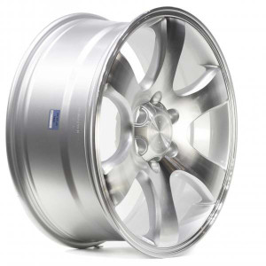 WHEEL 726 SILVER MACHINED FACE 20x6