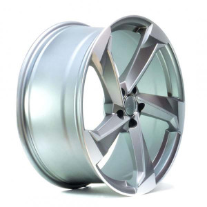 WHEEL D5627 MATT GUN METAL MACHINE FACE 20x5