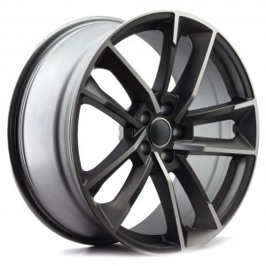 WHEEL 1329 MATT GUN METAL MACHINE FACE 20x5