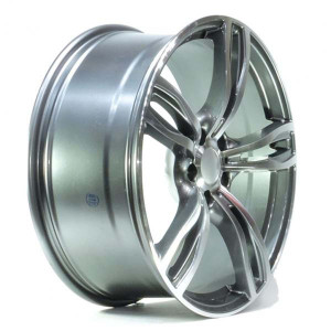 WHEEL 5409 MACHINED DARK GRAY 20x5