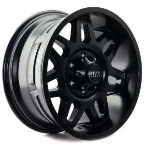 WHEEL A02 HALF MATTE BLACK 18x5