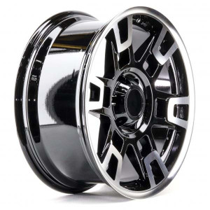 WHEEL WY0380  2090  047 FULL BLACK MACHINED FACE 20x6