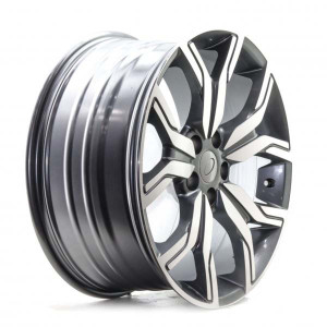 WHEEL DARK GUN METAL MACHINED FACE 20x5