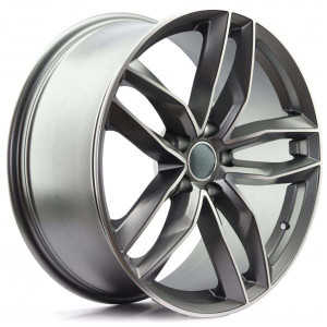 WHEEL MACHINED MATT DARK GREY 20X5