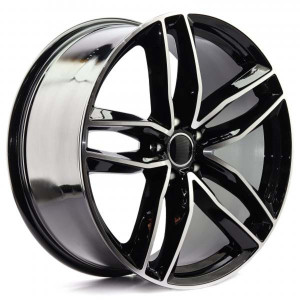 WHEEL BLACK MACHINE FACE 20X5
