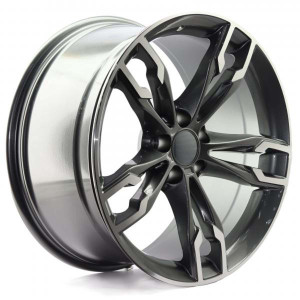WHEEL 5620 MACHINED DARK GREY 19x5