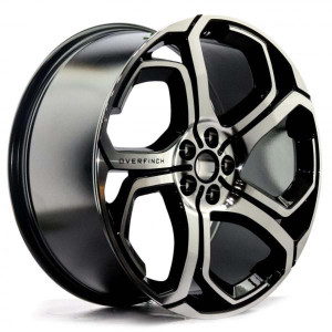 WHEEL BLACK MACHINE FACE 20X5