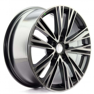 WHEEL MATT DARK GUN METAL MACHINE FACE 19x5