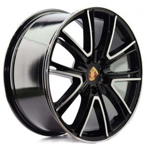 WHEEL BLACK MACHINE FACE 20X5