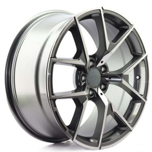 WHEEL MACHINED DARK GREY 20X5