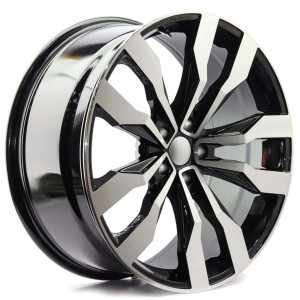 WHEEL BLACK MACHINE FACE 20x5