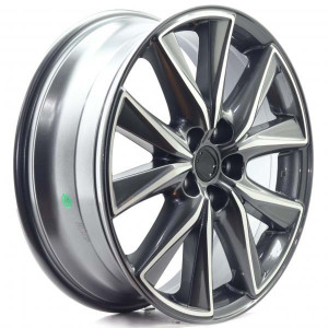 WHEEL GREY MACHINE FACE 19x5