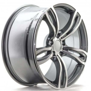 WHEEL DARK GREY POLISHED 19x5