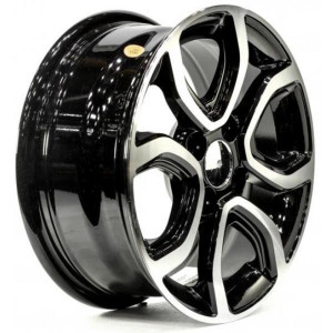 WHEEL BLACK MACHINE FACE 13x4