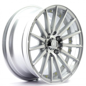 WHEEL SILVER MACHINED FACE 15x8