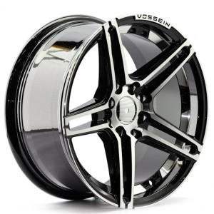 WHEEL BLACK MACHINE FACE 15x8