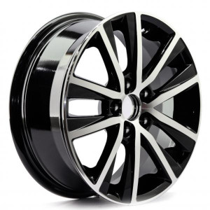WHEEL D1352 MACHINED BLACK 15x5
