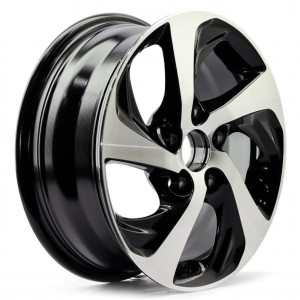 WHEEL 5630 MACHINED BLACK 15x5