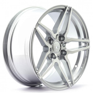WHEEL SILVER MACHINED FACE 15x8