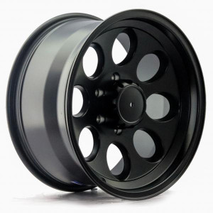 WHEEL MATT BLACK 17x6
