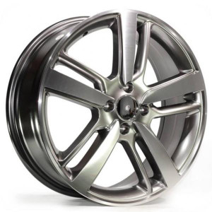 WHEEL NOS-42 DARK HYPER BLACK MACHINE FACE 17x4